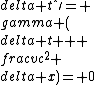 \\delta t\'= \\gamma (\\delta t + \\frac{v}{c^2} \\delta x)= 0