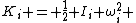 K_i = \frac{1}{2} I_i \omega_i^2 