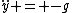 \ddot{y} = -g