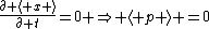 \frac{\partial \langle x \rangle}{\partial t}=0 \Rightarrow \langle p \rangle =0