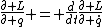 \frac{\partial L}{\partial q} = \frac{d}{dt}\frac{\partial L}{\partial \dot{q}}