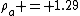 \rho_a = 1.29