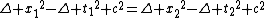 {\Delta x_1}^2-{\Delta t_1}^2 c^2={\Delta x_2}^2-{\Delta t_2}^2 c^2