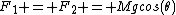 F_1 = F_2 = Mgcos(\theta)