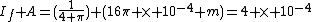 I_f A=(\frac{1}{4 \pi}) (16\pi \times 10^{-4} m)=4 \times 10^{-4}