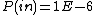 P(in)=1E-6