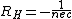 R_H=-\frac{1}{nec}