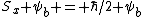 S_x \psi_b = \hbar/2 \psi_b