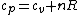 c_p=c_v+nR