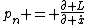 p_n = \frac{\partial L}{\partial \dot{x}}